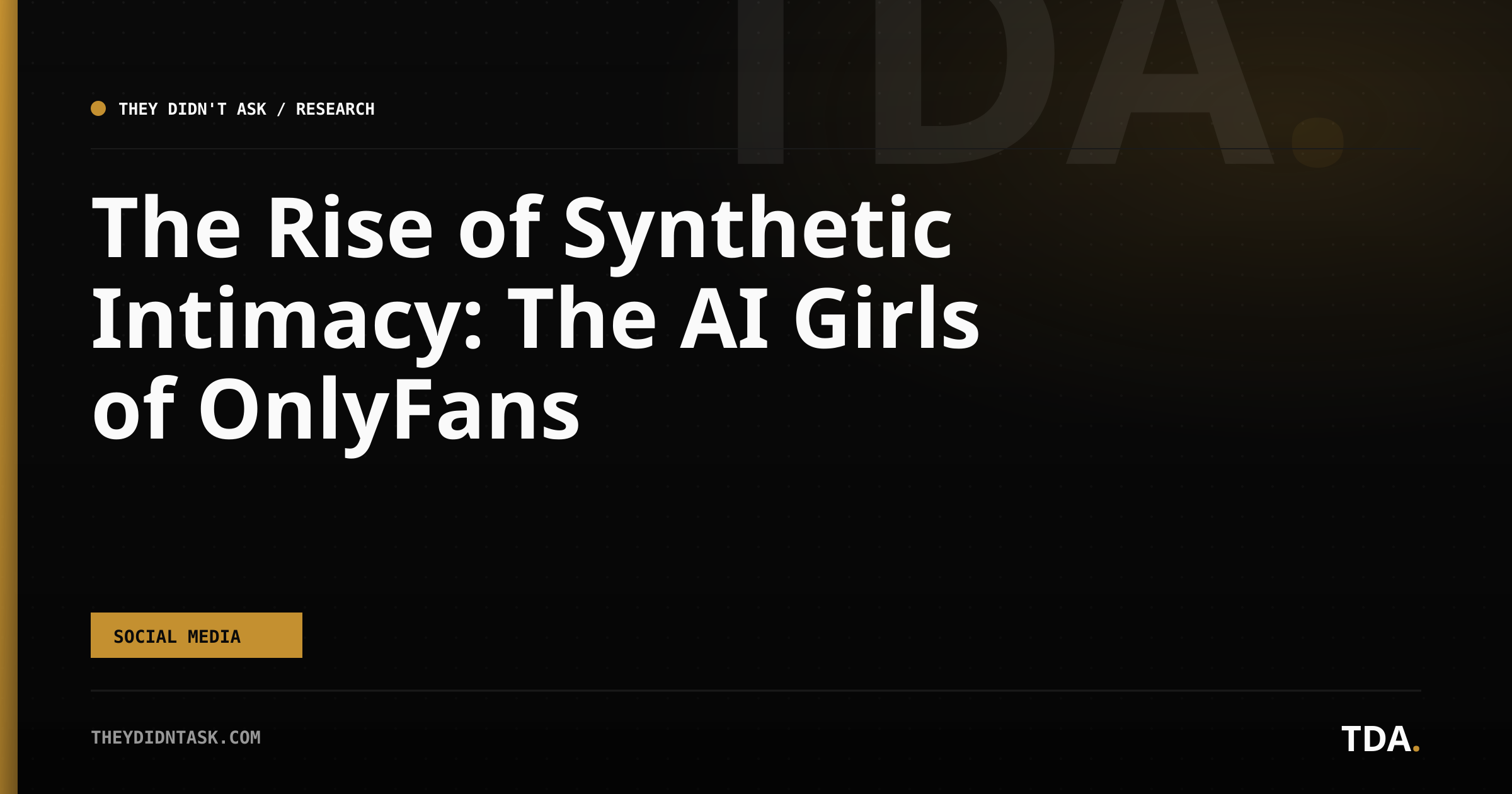 The Rise of Synthetic Intimacy: The AI Girls of OnlyFans