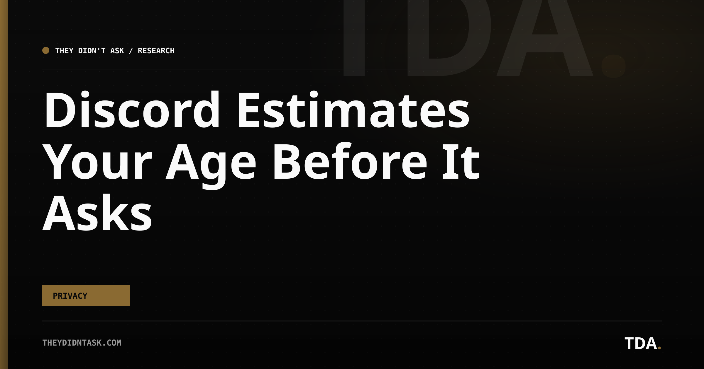 Discord Estimates Your Age Before It Asks